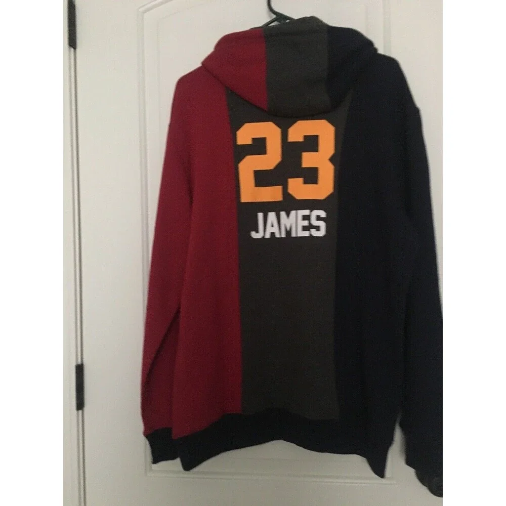 NBA Cleveland Cavaliers Men's Hoodie Sweatshirt Lebron James Size Medium - Picture 8 of 10